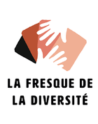 logo la fresque de la diversité animée à aix en provence par Valérie Gonzalez